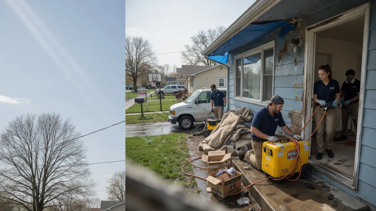 Basement Flood Cleanup in Mesquite, TX near me